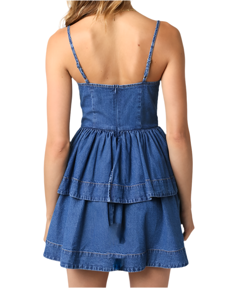 WHITNEY DENIM DRESS