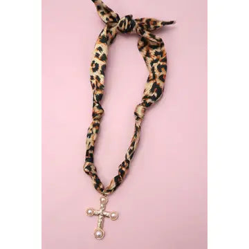HANDMADE SCARF NECKLACE
