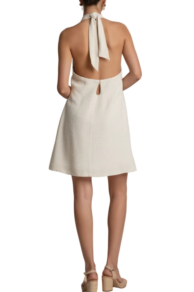 Bridgett Dress Halter Open Bk