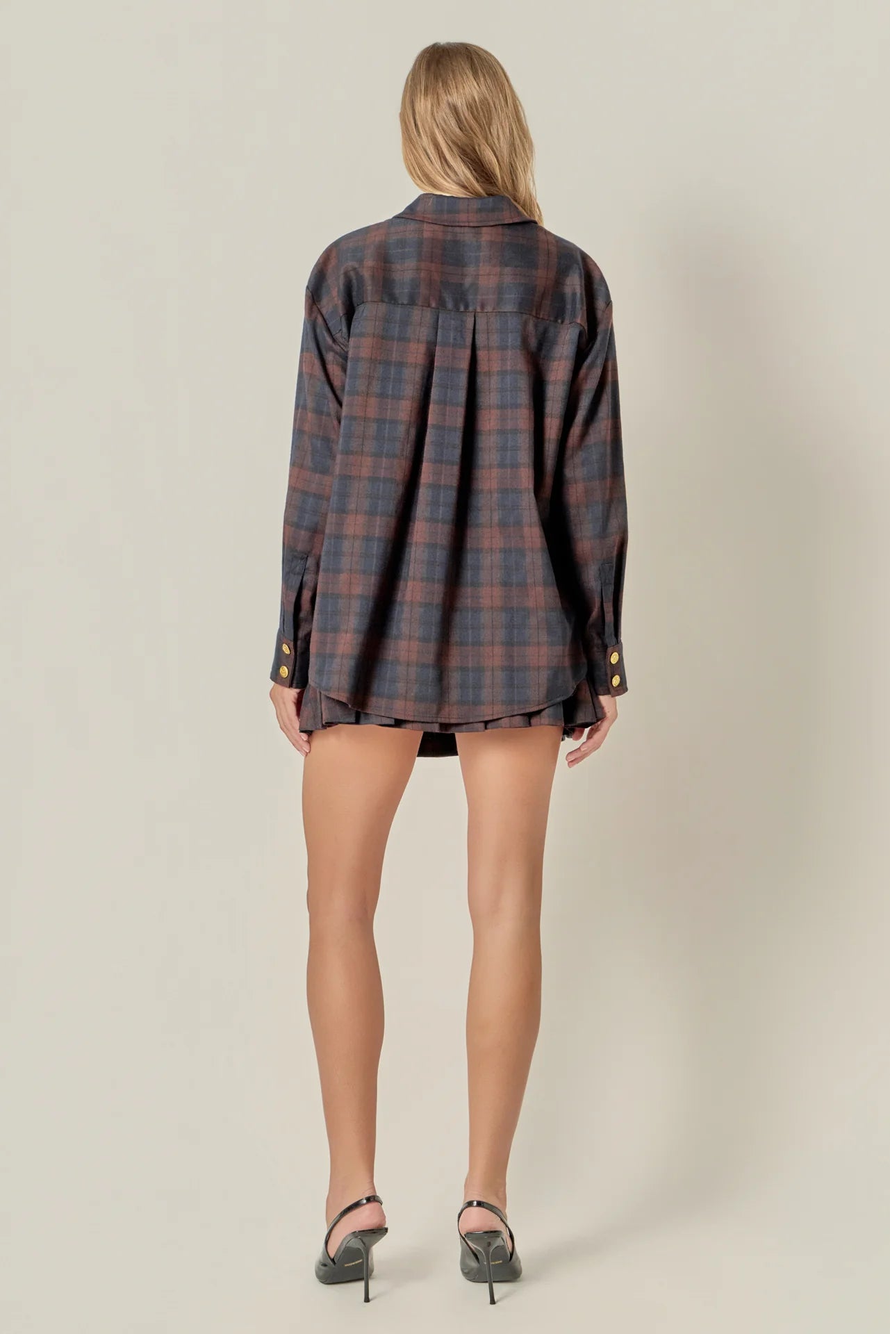 KARLA PLEATED MINI SKORT
