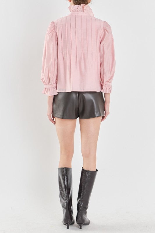 Derby Ruffle Detailed Blouse