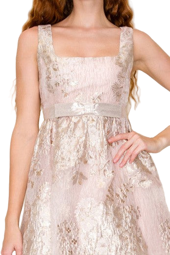 Babydoll Empire Waist Sleeveless Mini Dress