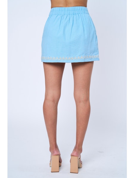 Lyra Embroidered Strap Top