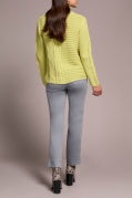 MOCK NECK SWEATER W/ SPECIAL WASH