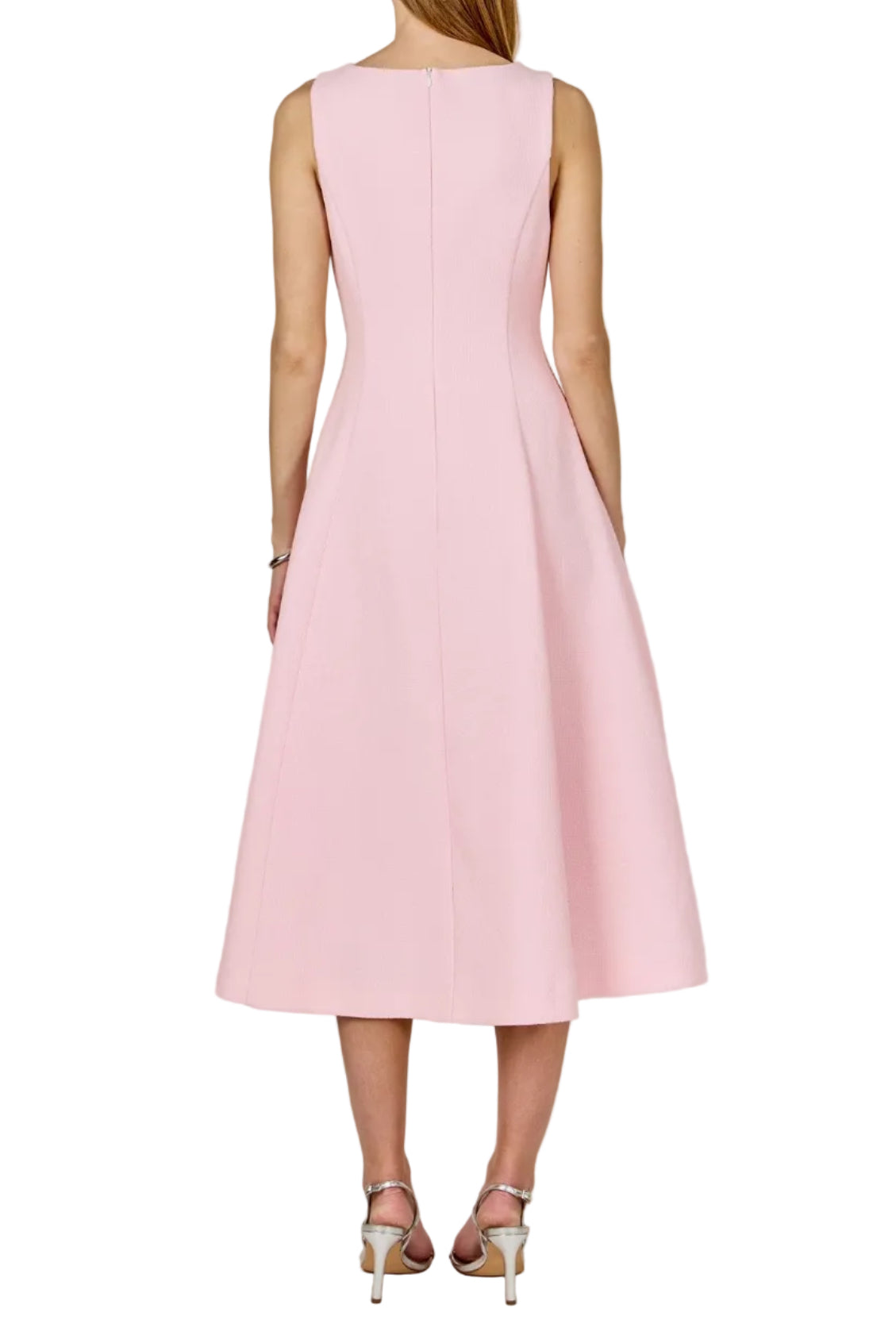 Heather Tweed Midi Dress