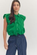 Tina cap sleeve top