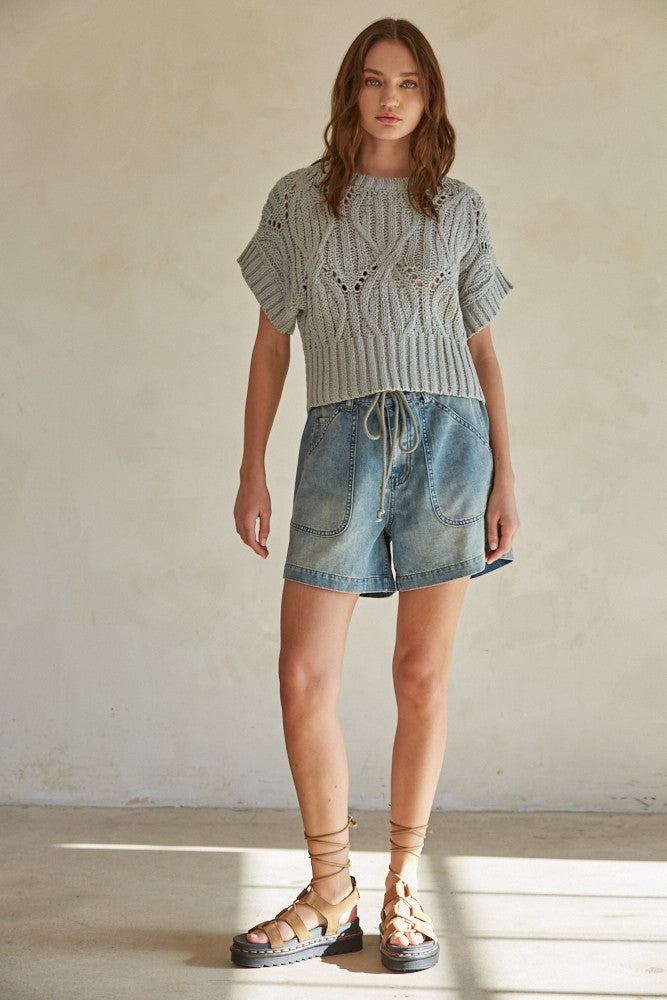 CALI CROCHET TOP