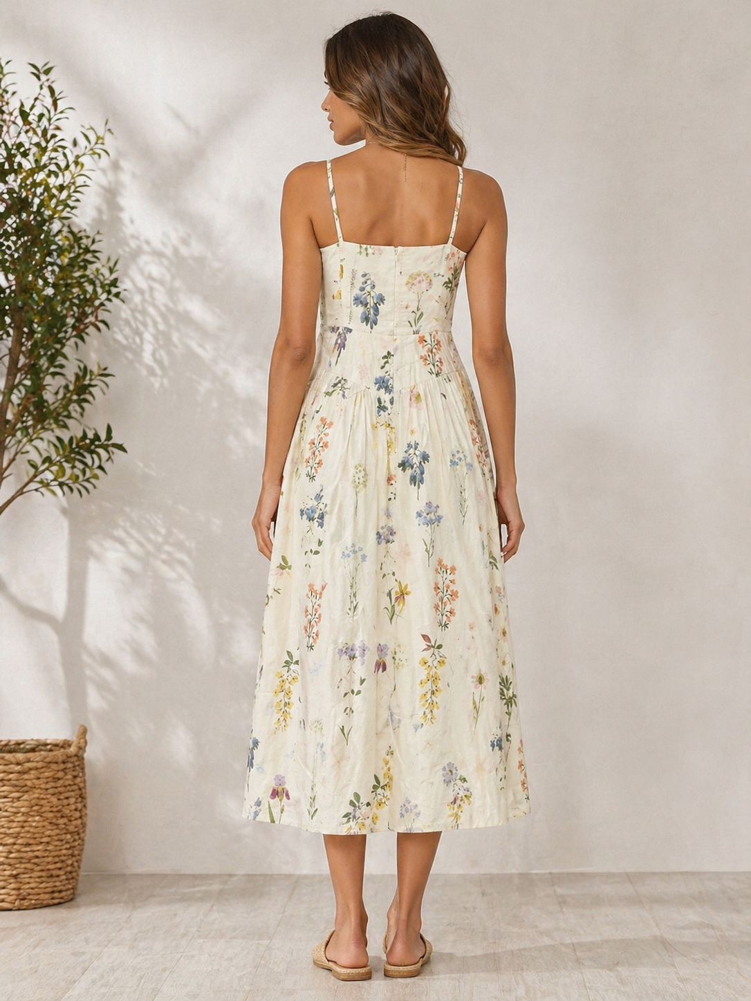 CAMMIE FLORAL PRINTED MAXI