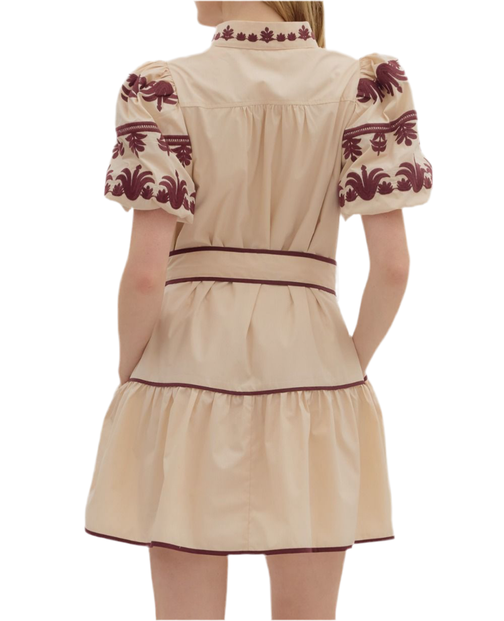 AVIENNA EMBROIDERED MINI