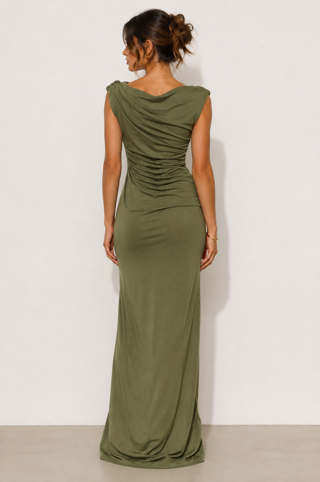 ASTER MESH MIDI DRESS