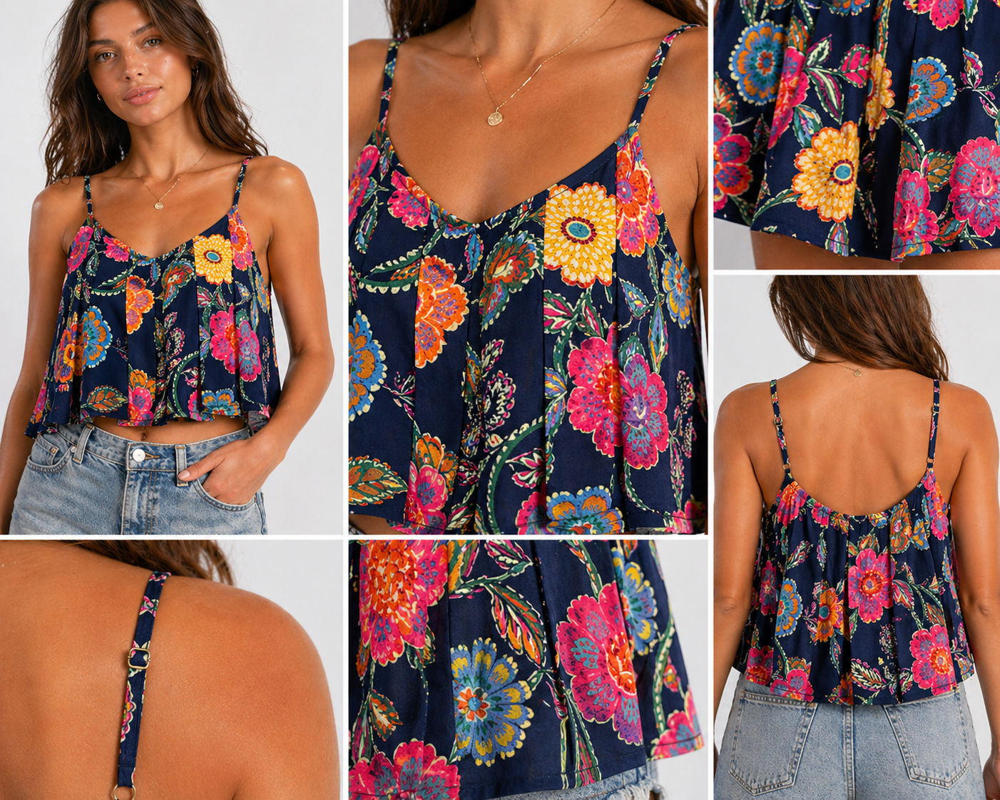 PRETTY IN FLORAL TANK TOP