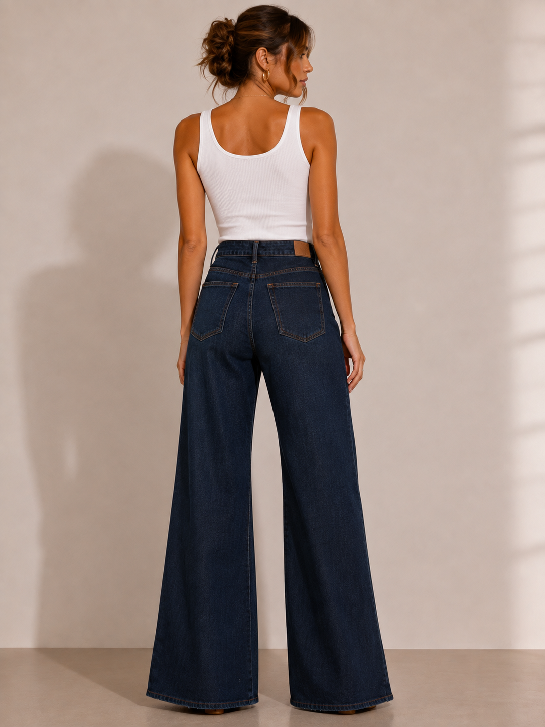 FIONA HIGH RISE RAW CUT HEM