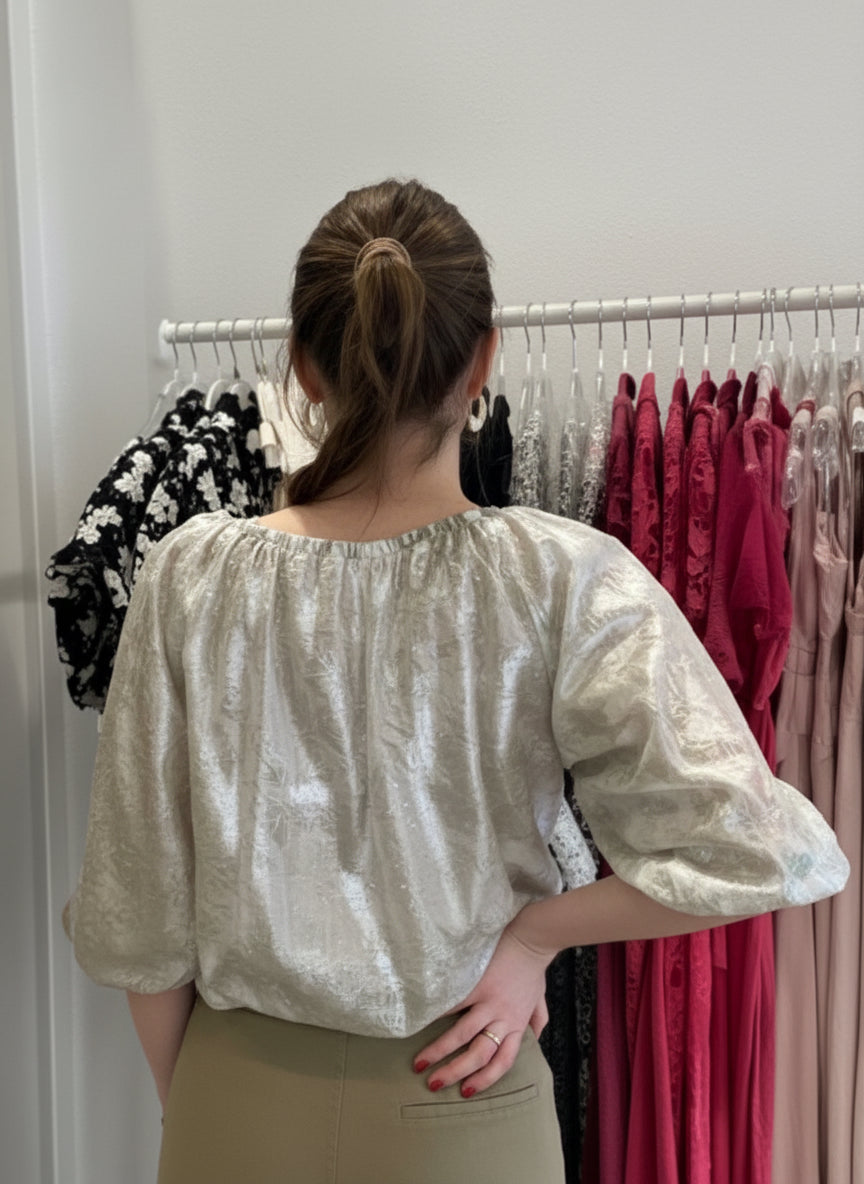 FLORENCE SEQIN FLOWY TOP