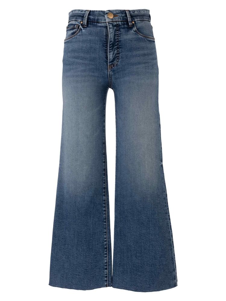 MEG HIGH RISE FAB AB WIDE LEG RAW HEM