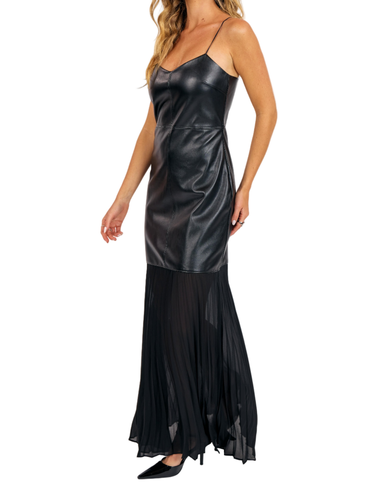 FETE VEGAN LEATHER MAXI