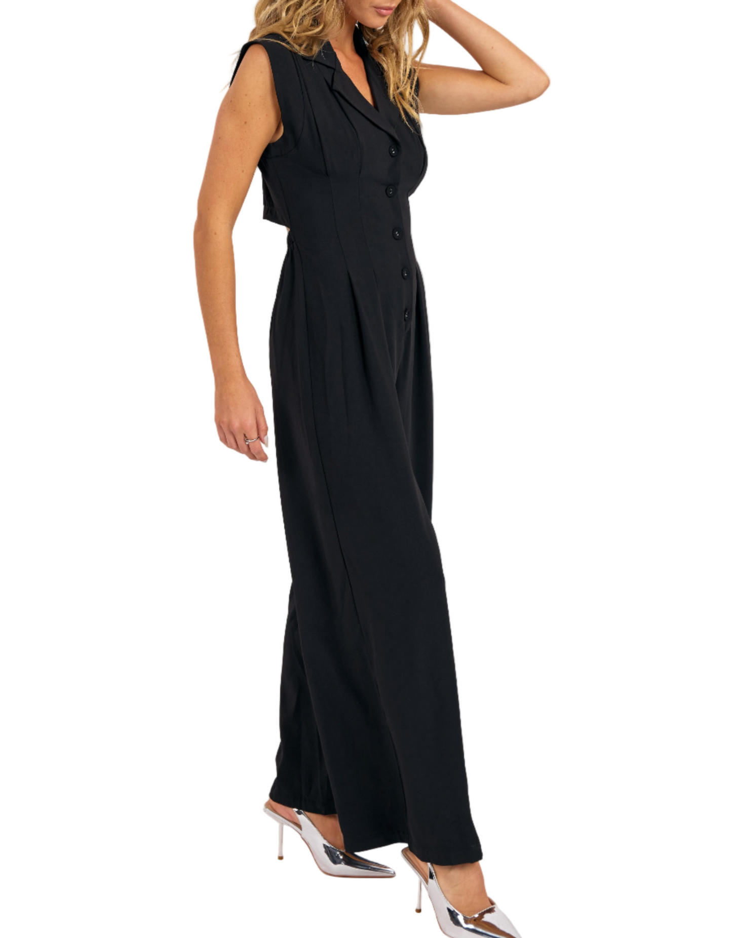 NIGHTCAP SIDE LEG JUMPSUIT