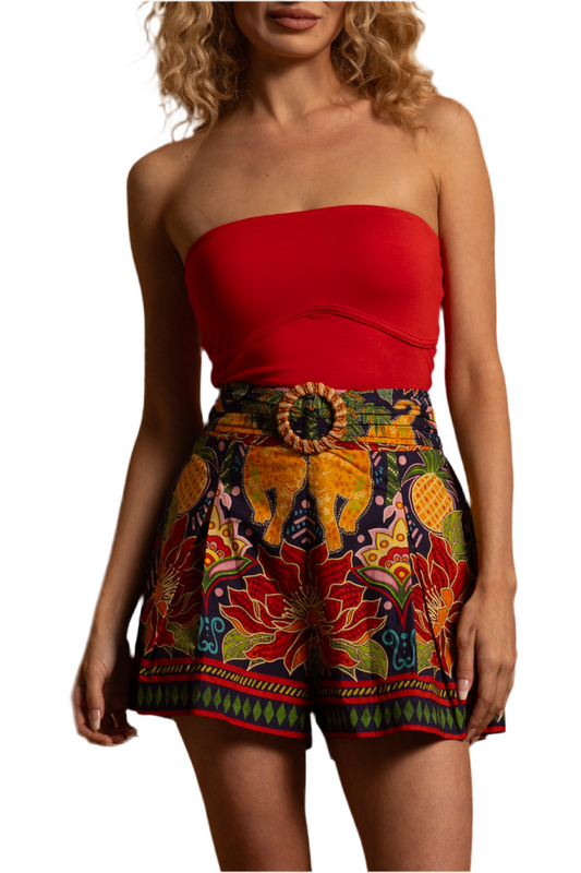 SLOAN FAUX BUCKLE SHORT
