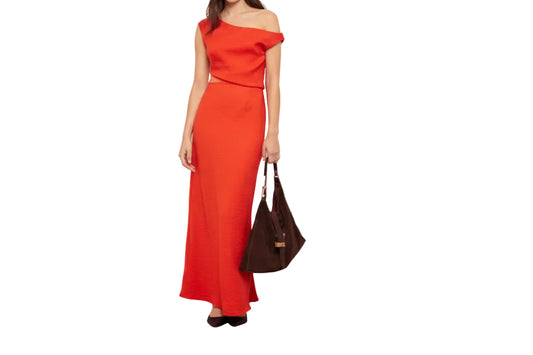 SELMA TEXTURED BIAS SKIRT