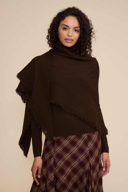 MURPHY SCARF SWEATER