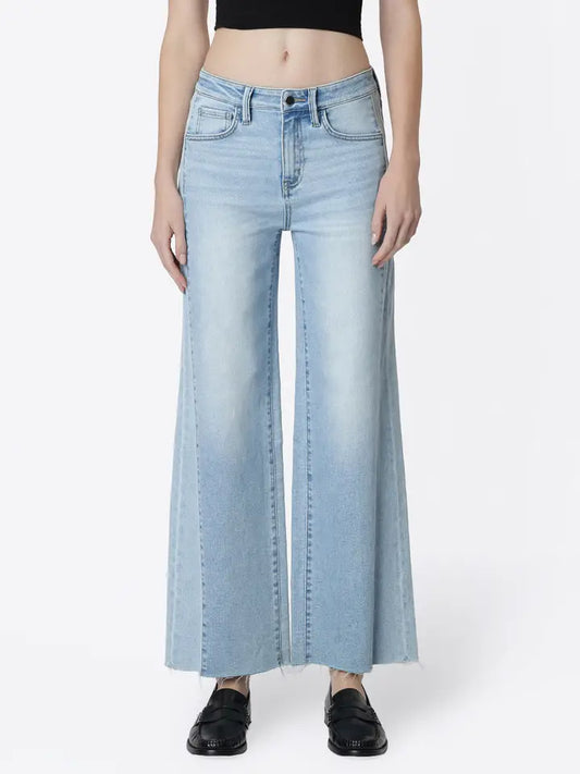 GAGE High Rise Twist Wide Jeans