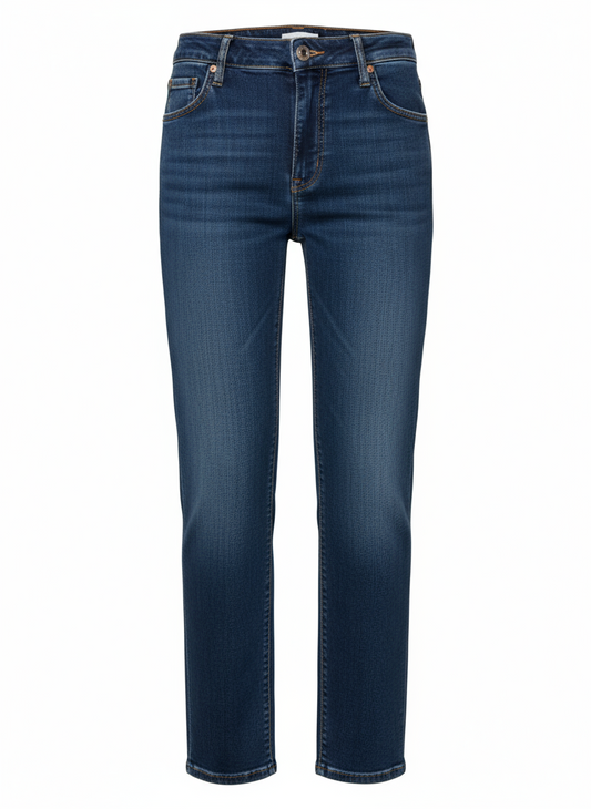 REESE HIGH RISE FAB AB ANKLE STRAIGHT RAW HEM