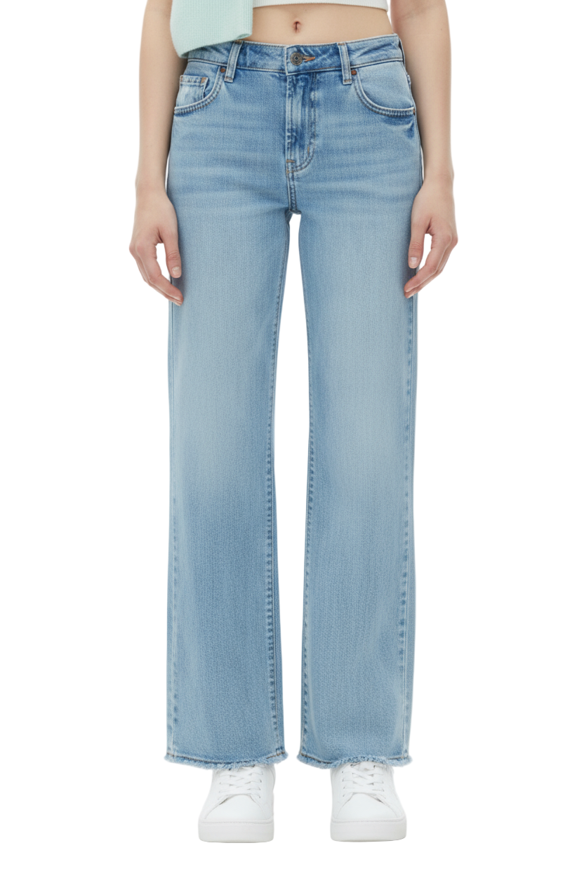 ALSA MID RISE WIDE LEG