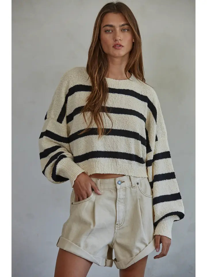 KARMEN CREW NECK TOP