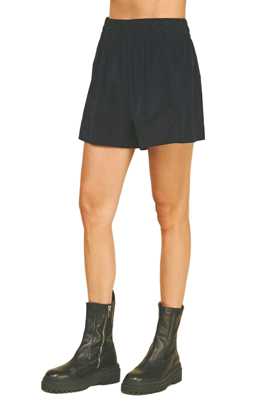 Janey High Waisted Corduroy Shorts