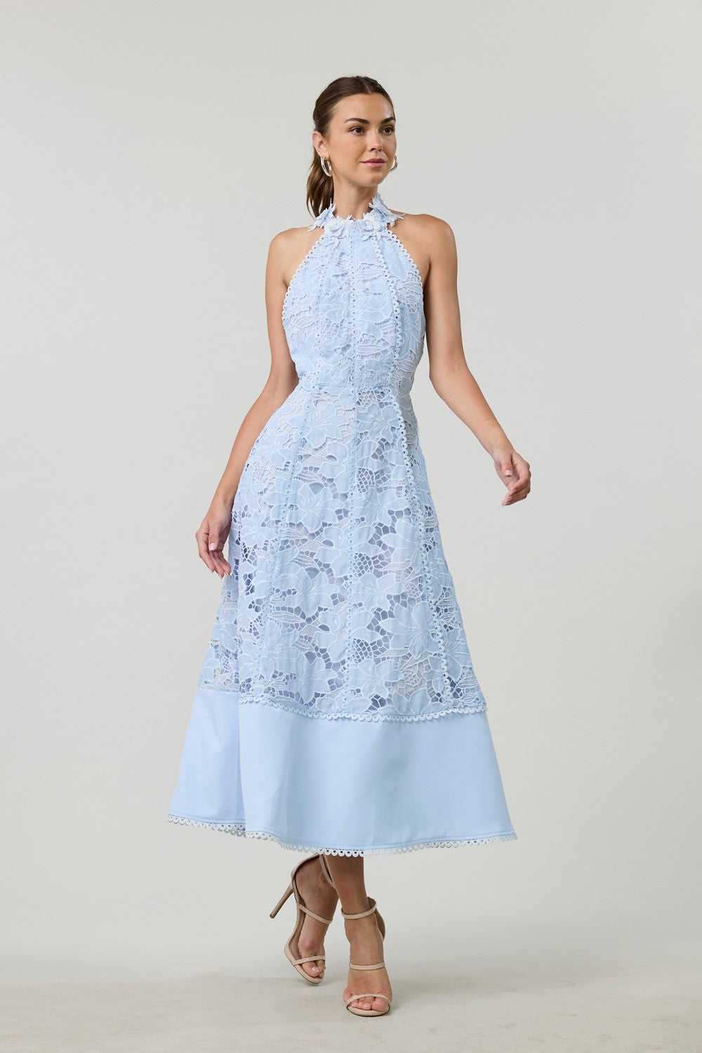 Elegant Night Out Midi Dress.