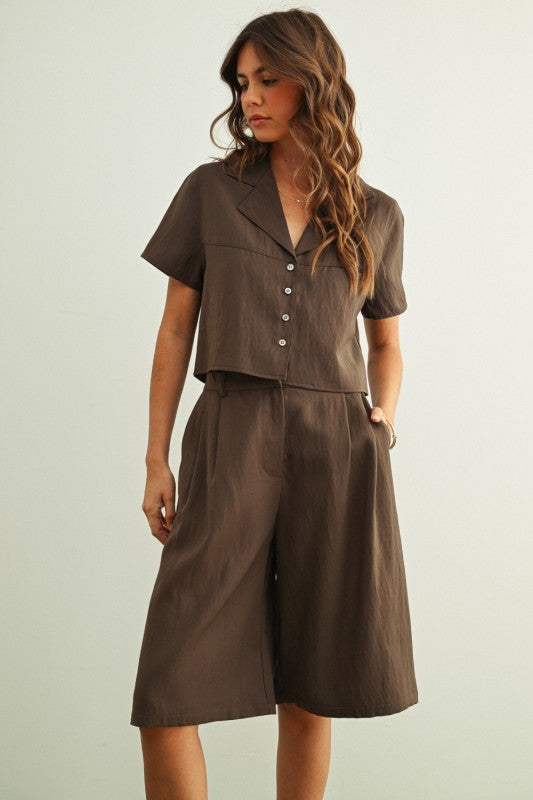 Eria Rayon Knee Length Trouser