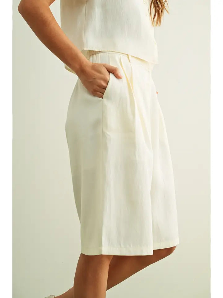 Eria Rayon Knee Length Trouser