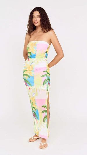 Palmira Mesh Midi Dress