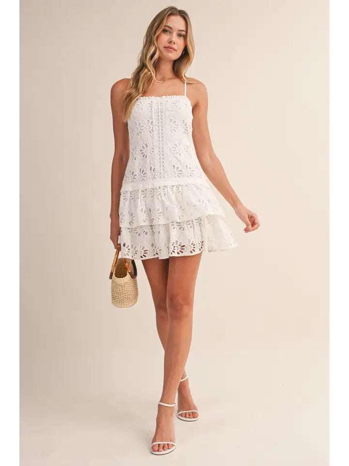 LOOKING SHARP FORAL MINI DRESS