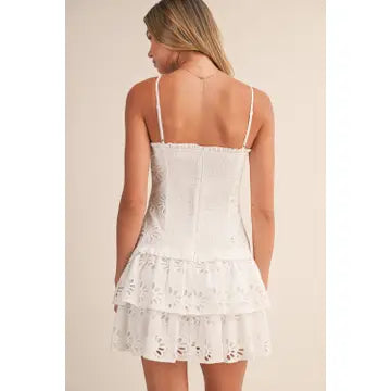 LOOKING SHARP FORAL MINI DRESS