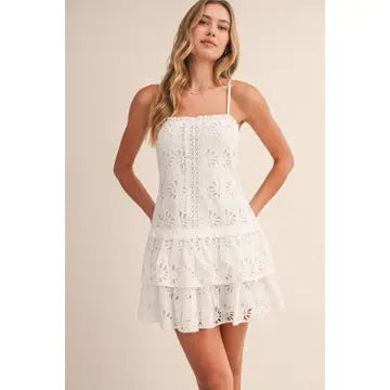 LOOKING SHARP FORAL MINI DRESS