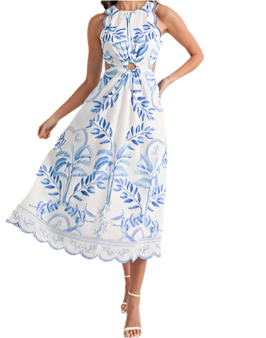 HAMPTONS CUTOUT DRESS