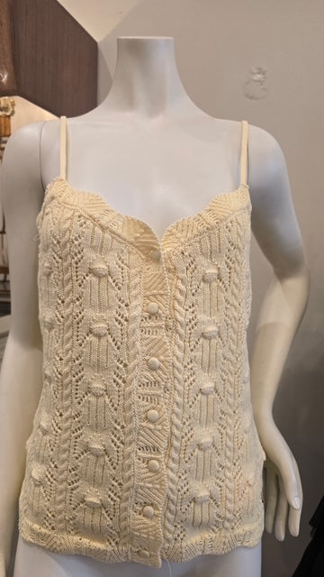 SIENNA POINTELLE KNIT CAMI