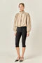 Shirred Trench Short Coat