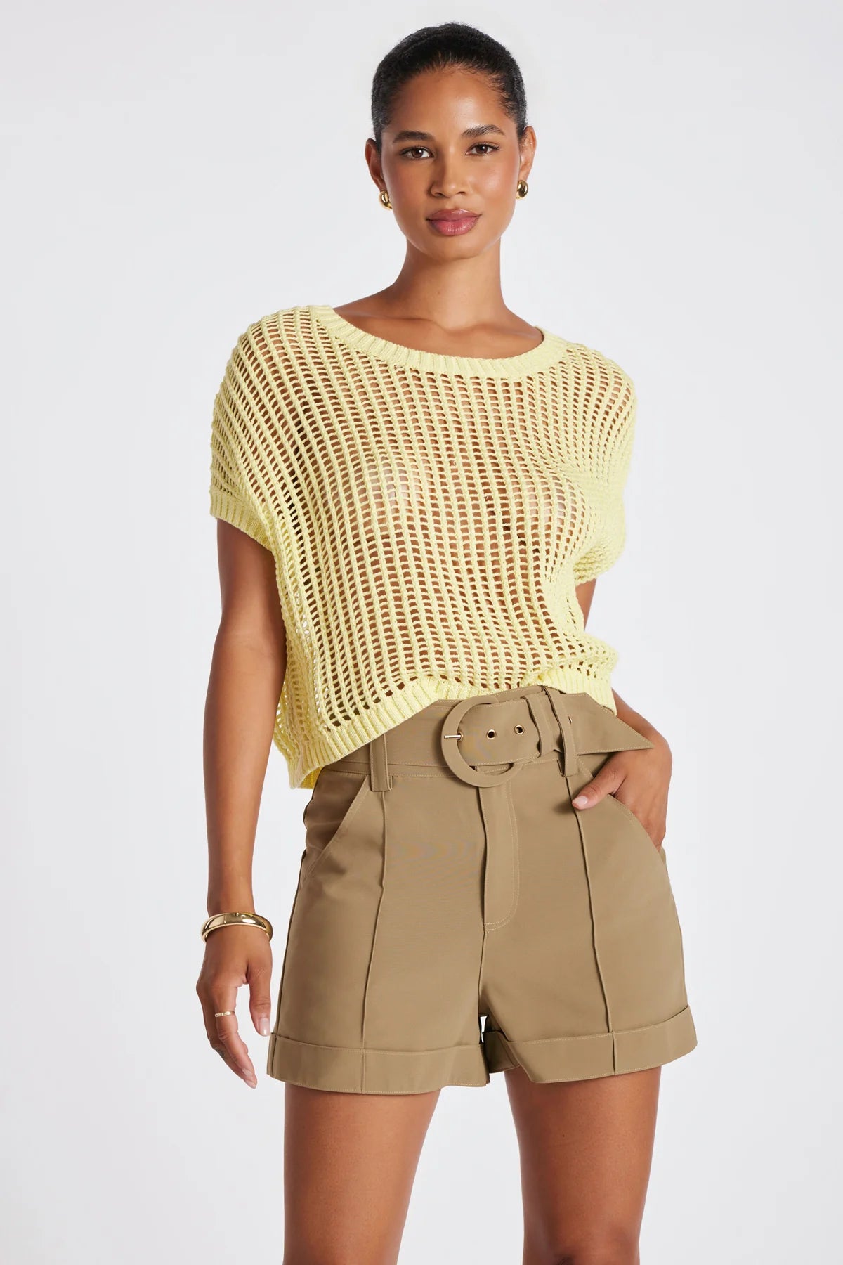 ASTRID BELTED SHORT
