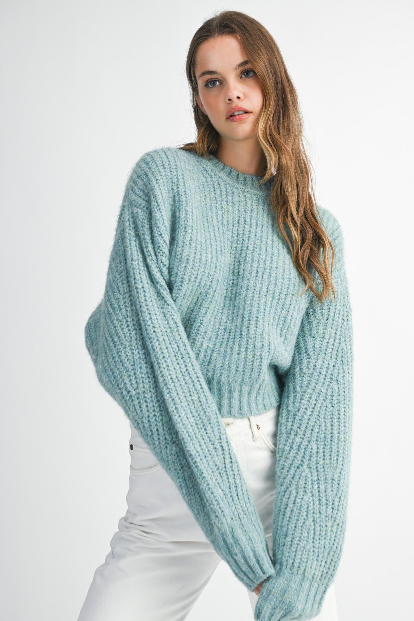 SERENA CHUNKY KNIT SWEATER