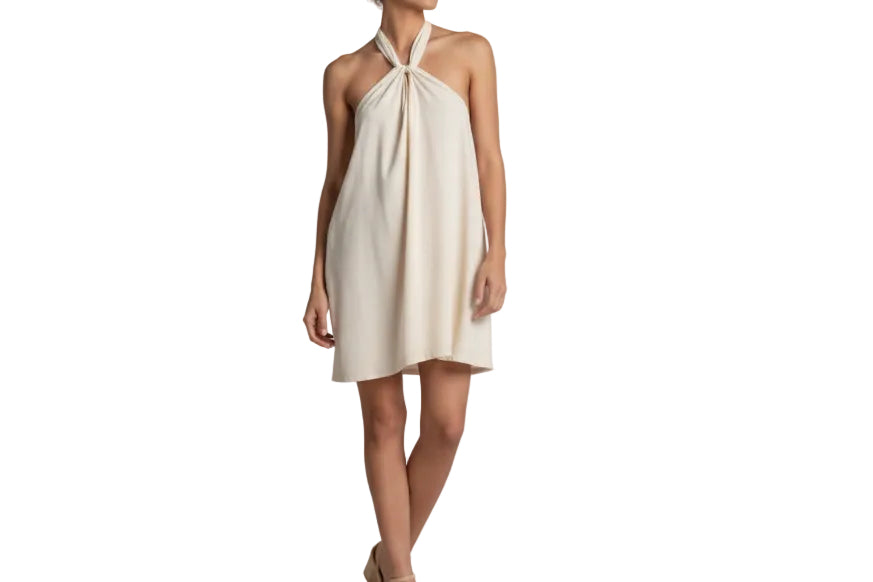 Bridgett  Dress Halter Open Bk
