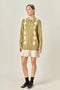 Argyle Polo Knit Dress