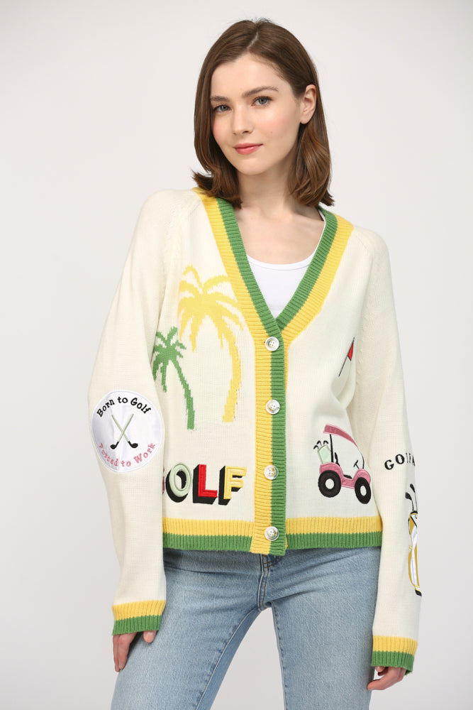 GOLF CARDIGAN