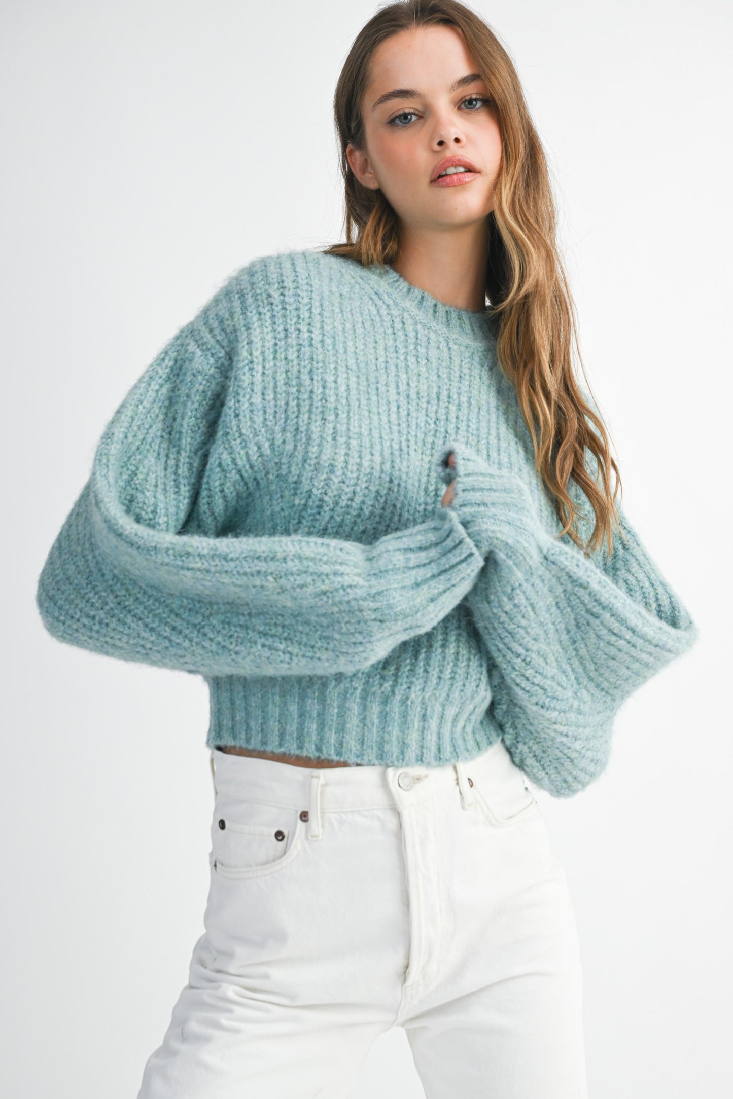 SERENA CHUNKY KNIT SWEATER