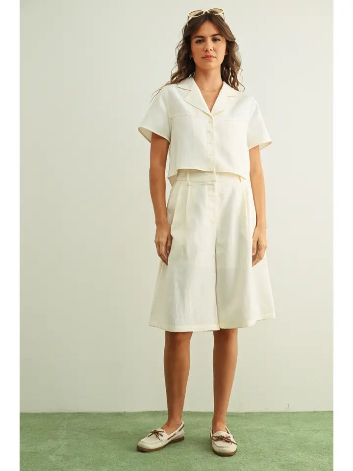 Eria Rayon Knee Length Trouser