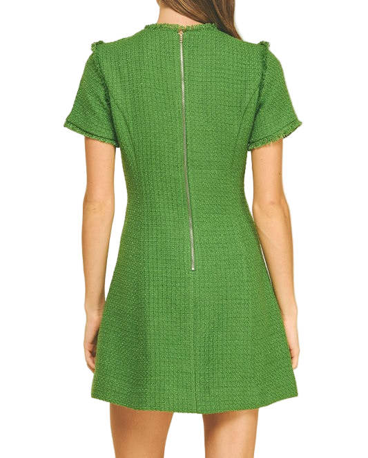 Cynthia Tweed Mini Dress