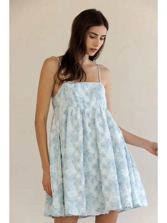 KLARA TEXTURED MINI DRESS