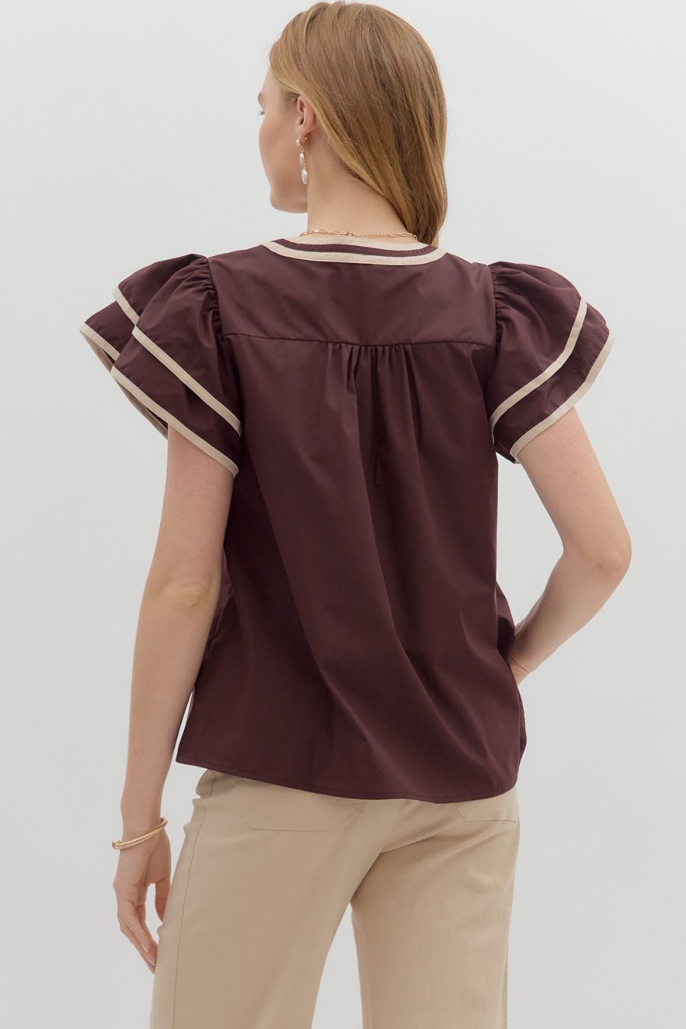 EXPRESS YOURSELF APPLIQUE TOP