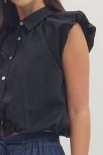 Tina cap sleeve top
