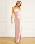 ALISA SATIN MAXI DRESS